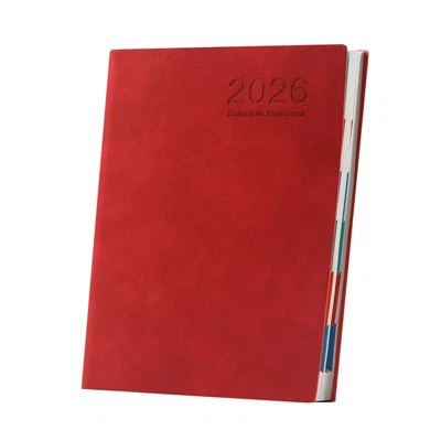 สมุดบันทึกปกแข็งพร้อมตัวแบ่ง